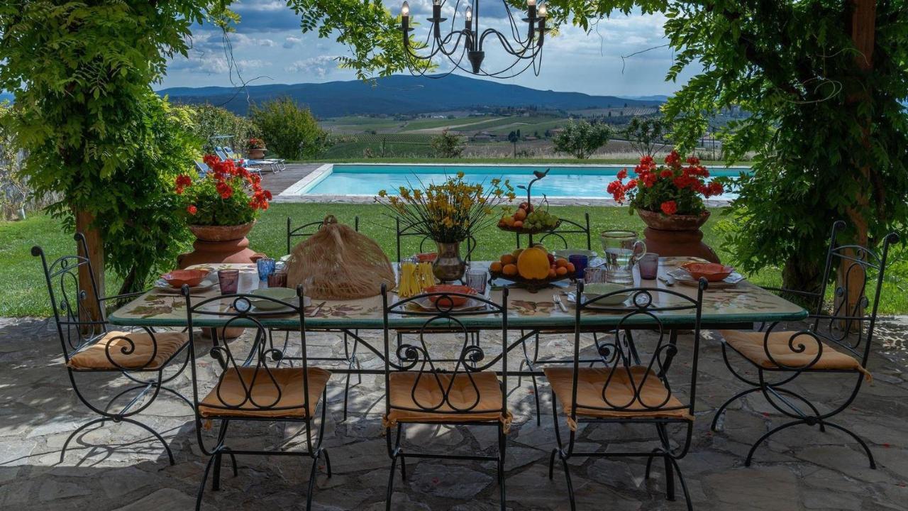 Bellosguardo Villa Castellina in Chianti Exterior photo